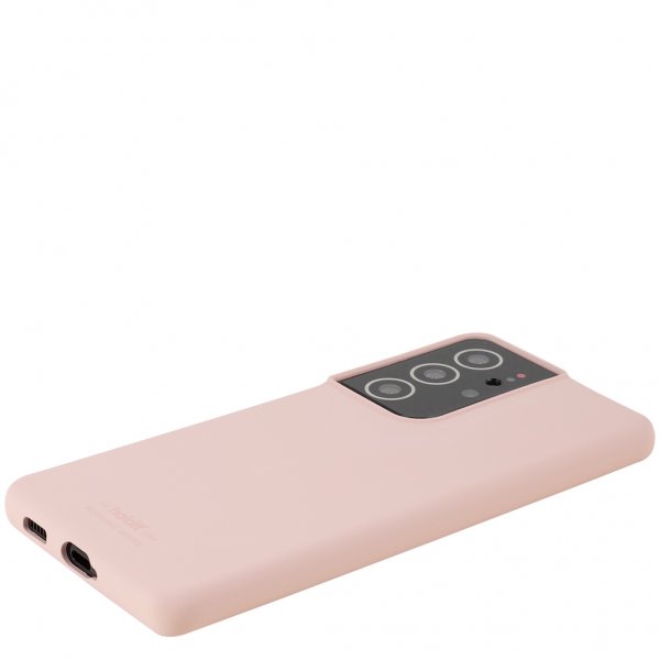 holdit Samsung Galaxy S21 Ultra Cover Silikone Blush Pink