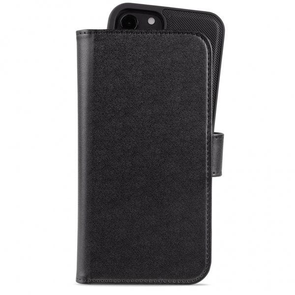 holdit iPhone 12/iPhone 12 Pro Pung Etui WalletCase Extended Aftageligt Cover Sort