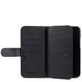 holdit iPhone 12/iPhone 12 Pro Pung Etui WalletCase Extended Aftageligt Cover Sort
