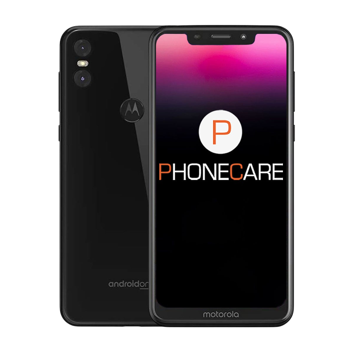 Begagnad Motorola One 64GB Sort – Använt skick