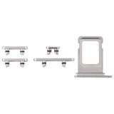 Knapper og SIM-kortholder til iPhone 15 Pro og 15 Pro Max - Naturlig Titanium