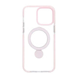 iPhone 15 Cover Ringstativ MagSafe Rosa