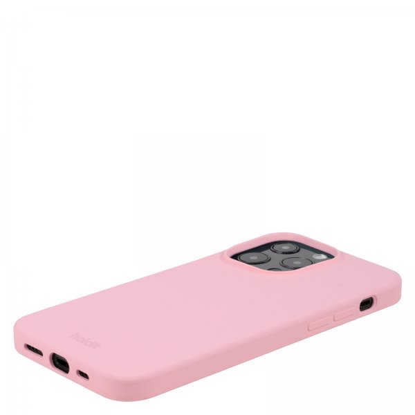 holdit iPhone 13 Pro Silikone Cover Pink