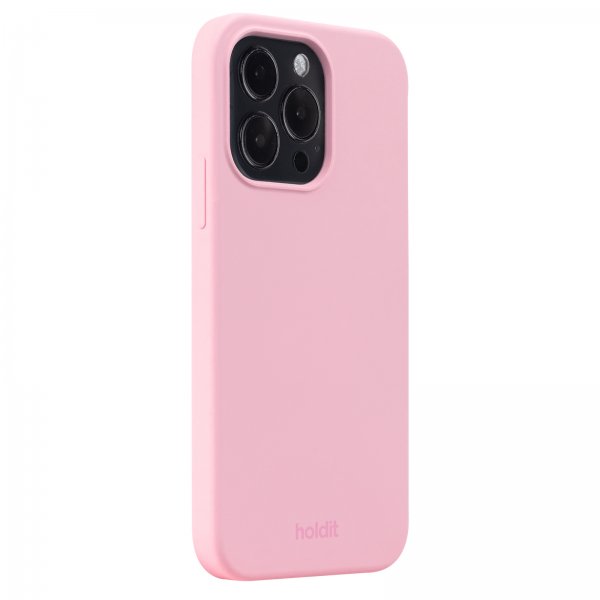 holdit iPhone 14 Pro Cover Silikone Rosa