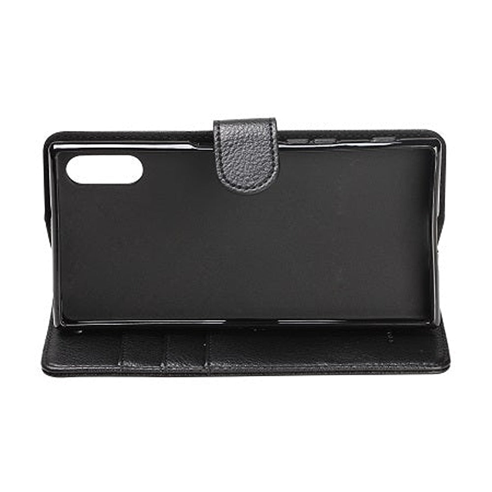 Sony Xperia XZ/XZs Cover med Stativ Sort