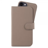 holdit iPhone 13/iPhone 14 Cover Wallet Case Magnet Plus Mocha Brown