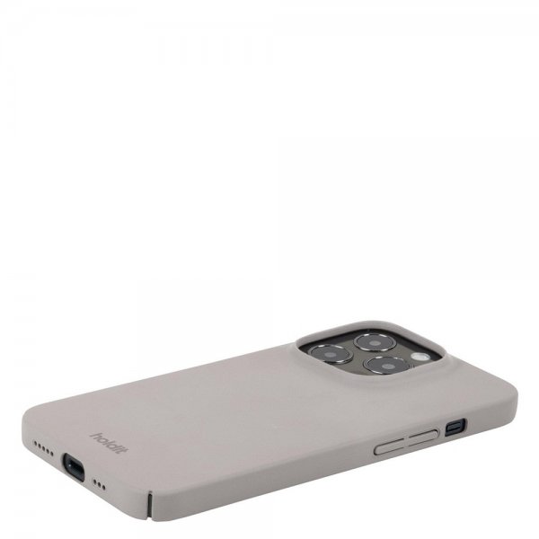 Holdit iPhone 15 Pro Cover Slim Case Taupe