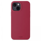 holdit iPhone 15 Cover Silikone Red Velvet