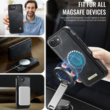 CaseMe iPhone 16e/iPhone 17e Etui C49 Series Sort