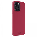 holdit iPhone 15 Pro Max Cover Silikone Red Velvet