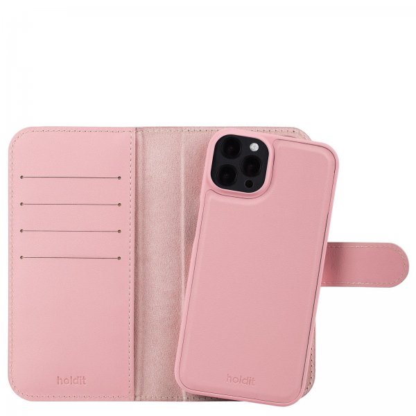 holdit iPhone 12/iPhone 12 Pro Pung Etui Magnet Plus Rosa