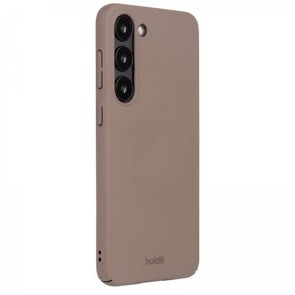 Holdit Samsung Galaxy S24 Cover Slim Case Mocha Brown