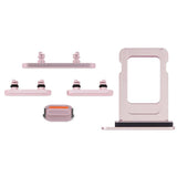 Knapper og SIM-kortholder til iPhone 15 og 15 Plus - Pink