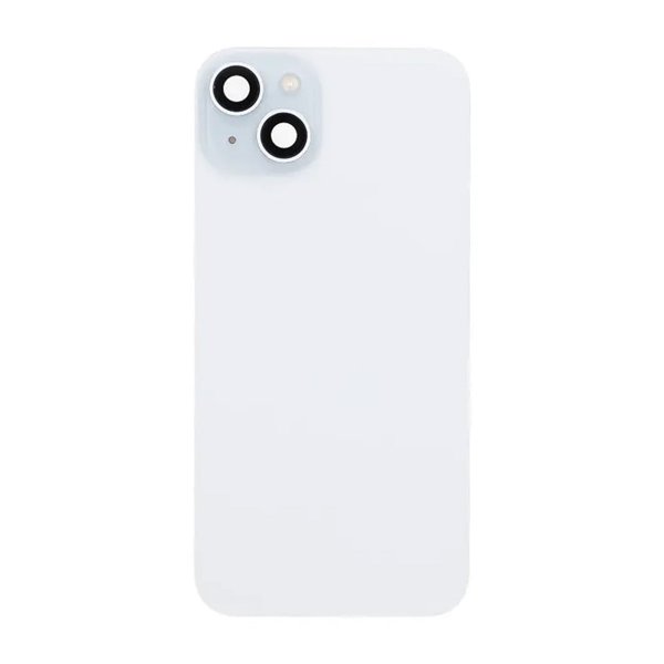 iPhone 15 Plus Bagside Glas Komplet OEM - Blå