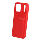 iPhone 17 Pro Max Cover Kortholder Rød