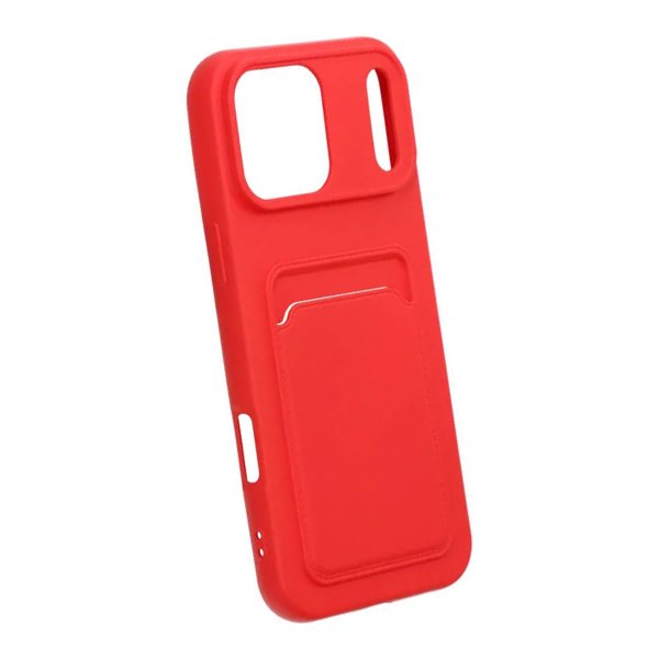 iPhone 17 Pro Max Cover Kortholder Rød