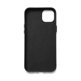 Mujjo iPhone 15 Plus Cover Fuld Læderpung Sort