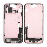 Midterramme med smådele til iPhone 15 Plus - Rosa OEM