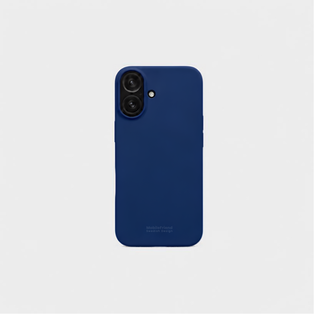 MobileFriend iPhone 17 Cover Silikone Navy Blue