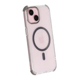 Rvelon iPhone 15 Cover Forstærkede Hjørner Grå
