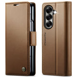 CaseMe Samsung Galaxy Z Fold 8 Ultra Etui 023 Series Brun