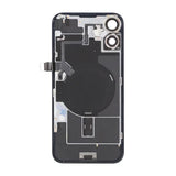 iPhone 16 Plus komplet glasbagside – Blå
