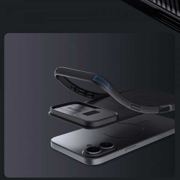 Nillkin iPhone 16 Cover CamShield Pro MagSafe Sort