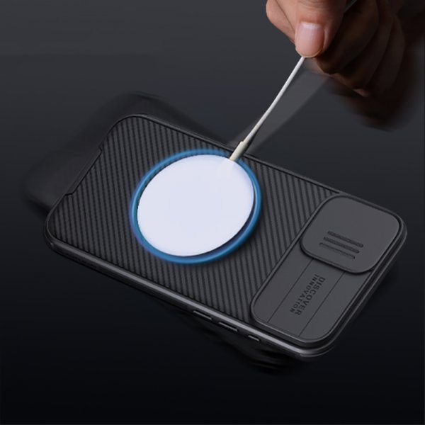 Nillkin iPhone 16 Cover CamShield Pro MagSafe Sort