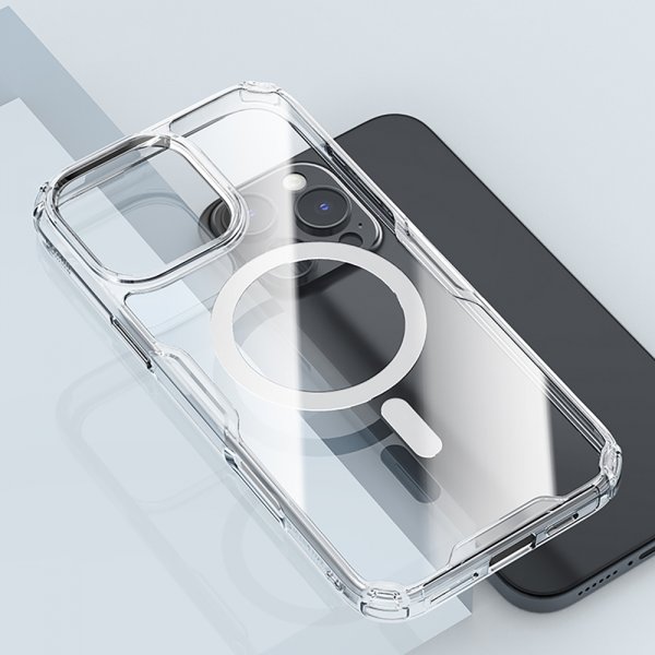Nillkin iPhone 16 Cover Nature Pro Series MagSafe Transparent