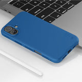 Nillkin iPhone 16 Cover Super Frosted Shield Pro Blå