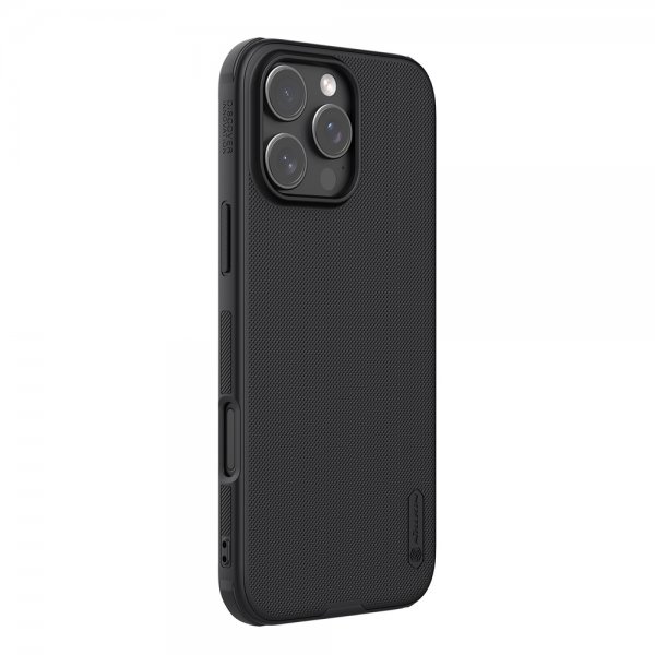 Nillkin iPhone 16 Pro Cover Super Frosted Shield Pro Sort
