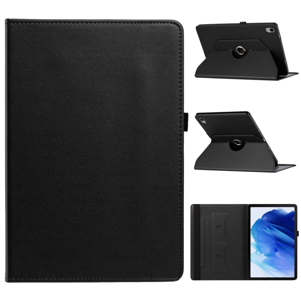 Samsung Galaxy Tab S12 Plus Etui 360 Grader Vridbar Sort