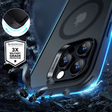 ESR iPhone 16 Pro Cover og Skærmbeskytter Classic Hybrid MagSafe Sæt Matteret Sort