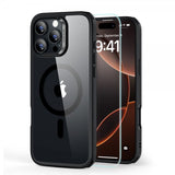 ESR iPhone 16 Pro Max Cover og Skærmbeskytter Classic Hybrid MagSafe Sæt Sort Gennemsigtig