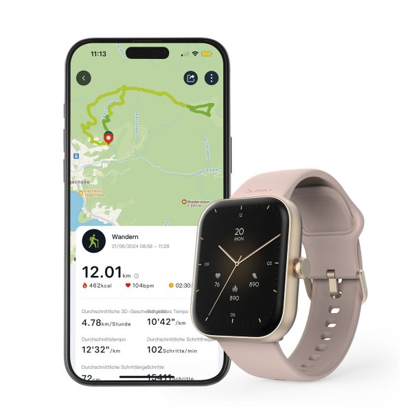 Hama Smartwatch 5000 Rosaguld