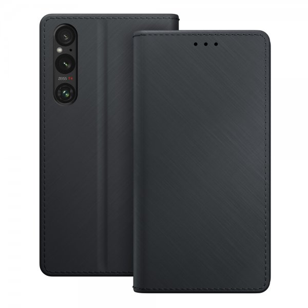 3mk Sony Xperia 1 V Etui Wallet Sort