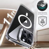 ESR iPhone 16 Pro Max Cover og Skærmbeskyttelse Classic Hybrid Kickstand MagSafe Sæt Transparent