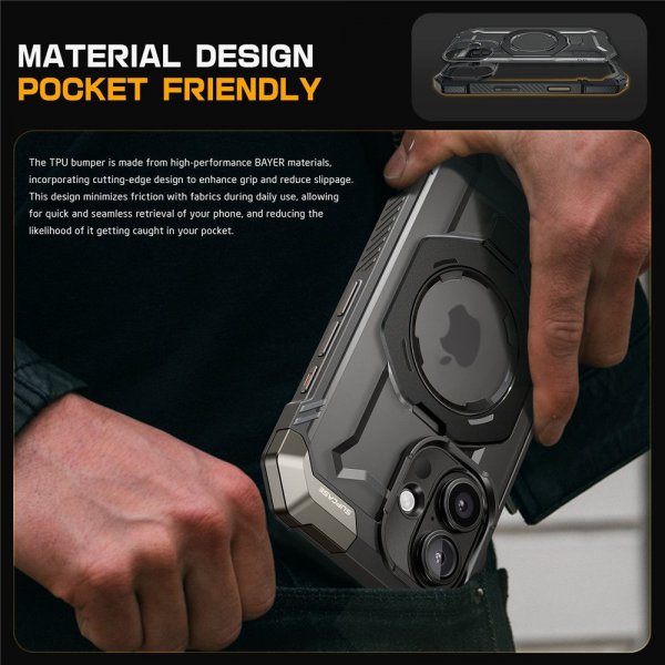 Supcase iPhone 16 Cover UB Grip MagSafe Sort