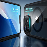 ESR iPhone 16 Cover og Skærmbeskytter Classic Hybrid MagSafe Sæt Sort Gennemsigtig