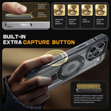 Supcase iPhone 16 Pro Cover UB Grip MagSafe Grå