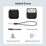 ESR AirPods 4 Cover Orbit Hybrid HaloLock Sort