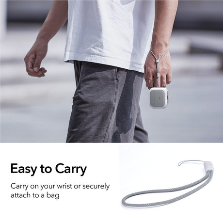 ESR AirPods 4/5 Cover Orbit HaloLock Hvid