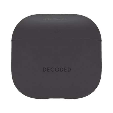 Decoded AirPods 4 Cover Silicone AirCase Phantom Black