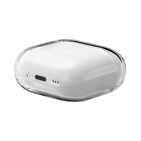 Decoded AirPods 4 Cover Silikone AirCase Transparent