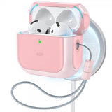 ESR AirPods 4 Cover Orbit Hybrid HaloLock Rosa