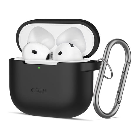 Tech-Protect AirPods 4 Cover Silicone Hook Sort