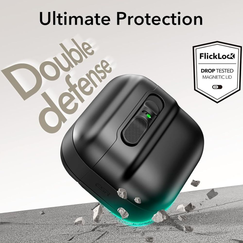 ESR AirPods 4/5 Cover Pulse FlickLock HaloLock Sort