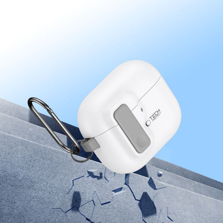 Tech-Protect AirPods 4 Cover Slim Hook Hvid