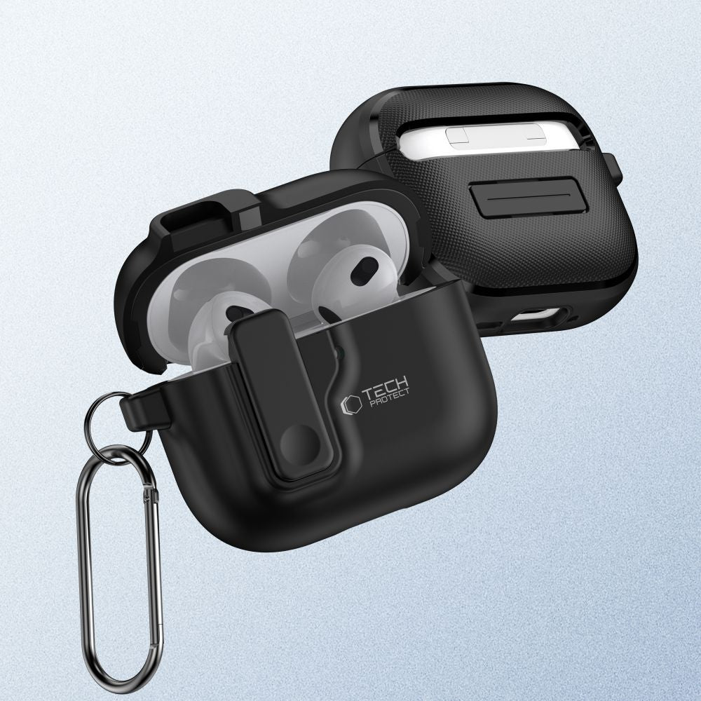Tech-Protect AirPods 4 Cover Slim Hook Sort