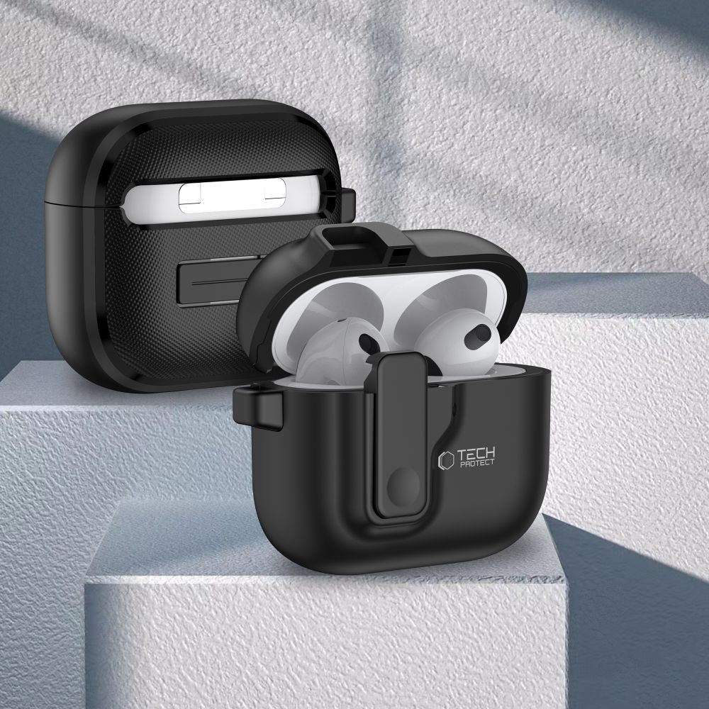 Tech-Protect AirPods 4 Cover Slim Hook Sort